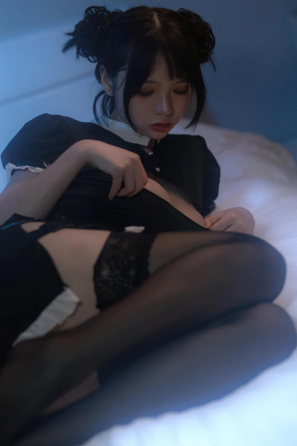 疯猫ss - No.157 黑色护士 [40P-371MB] tg@simisebaisi 【丝足阁】020.webp